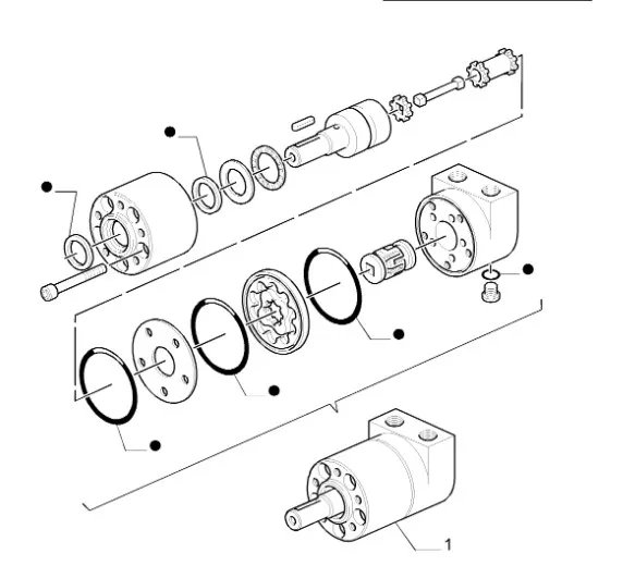 9964536 - набор уплотнительных колец